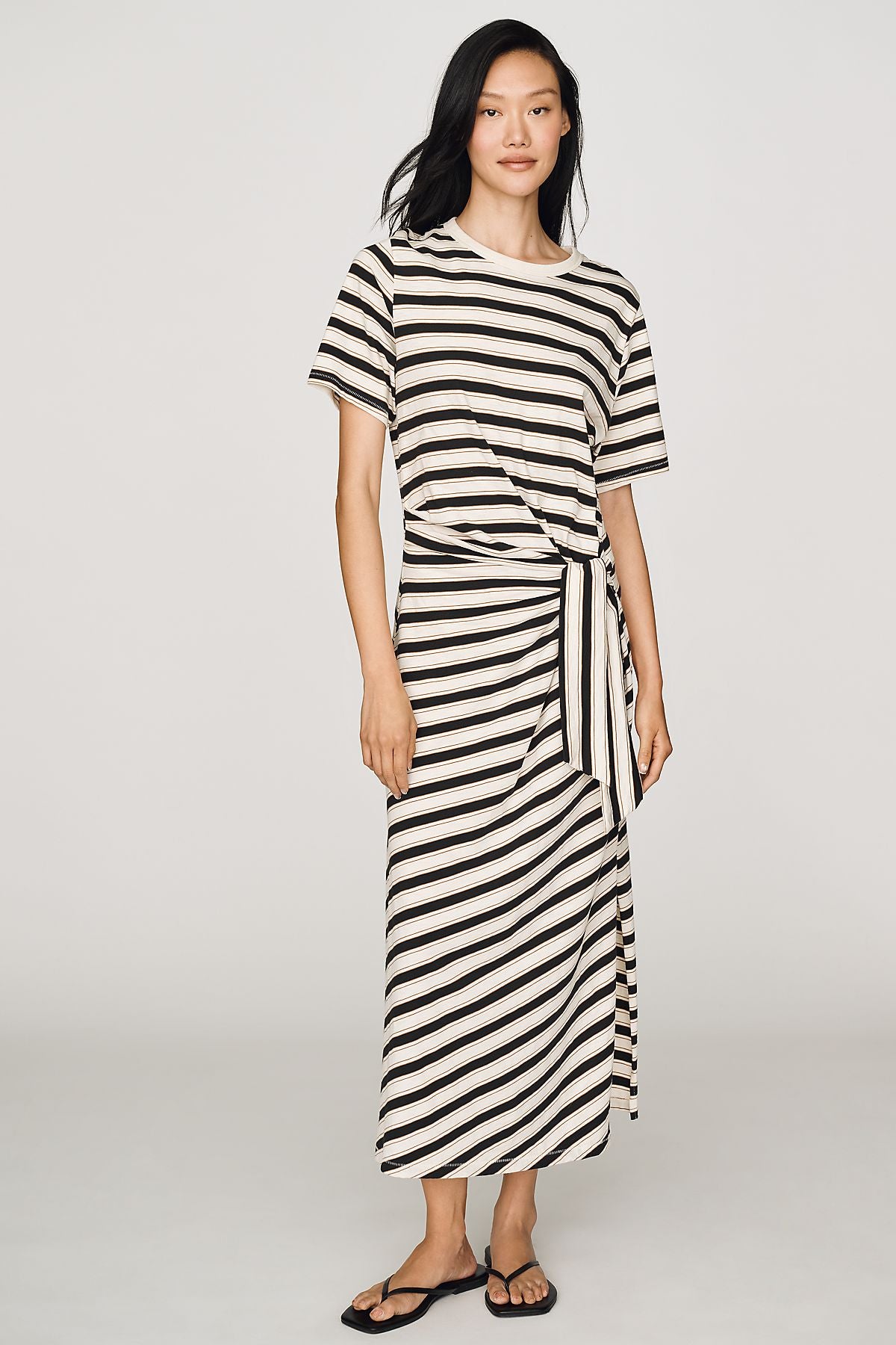 rag & bone 100% Cotton Slub T-Shirt Dress
