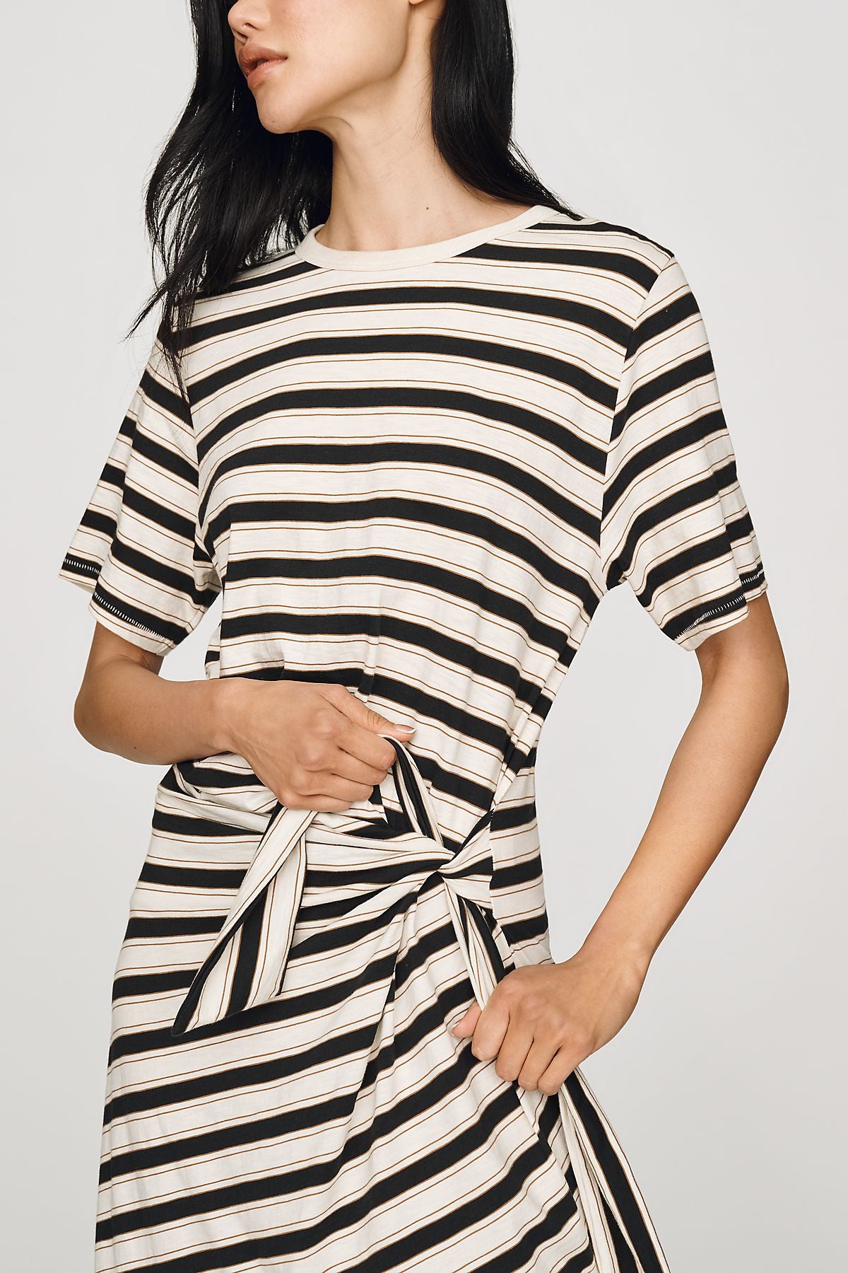 rag & bone 100% Cotton Slub T-Shirt Dress