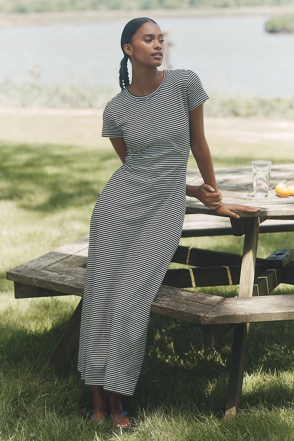 LSPACE Sloane Short-Sleeve T-Shirt Dress