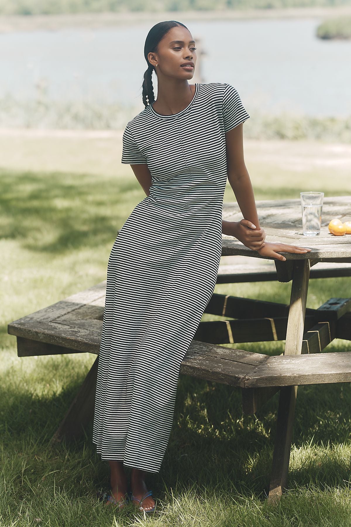 LSPACE Sloane Short-Sleeve T-Shirt Dress