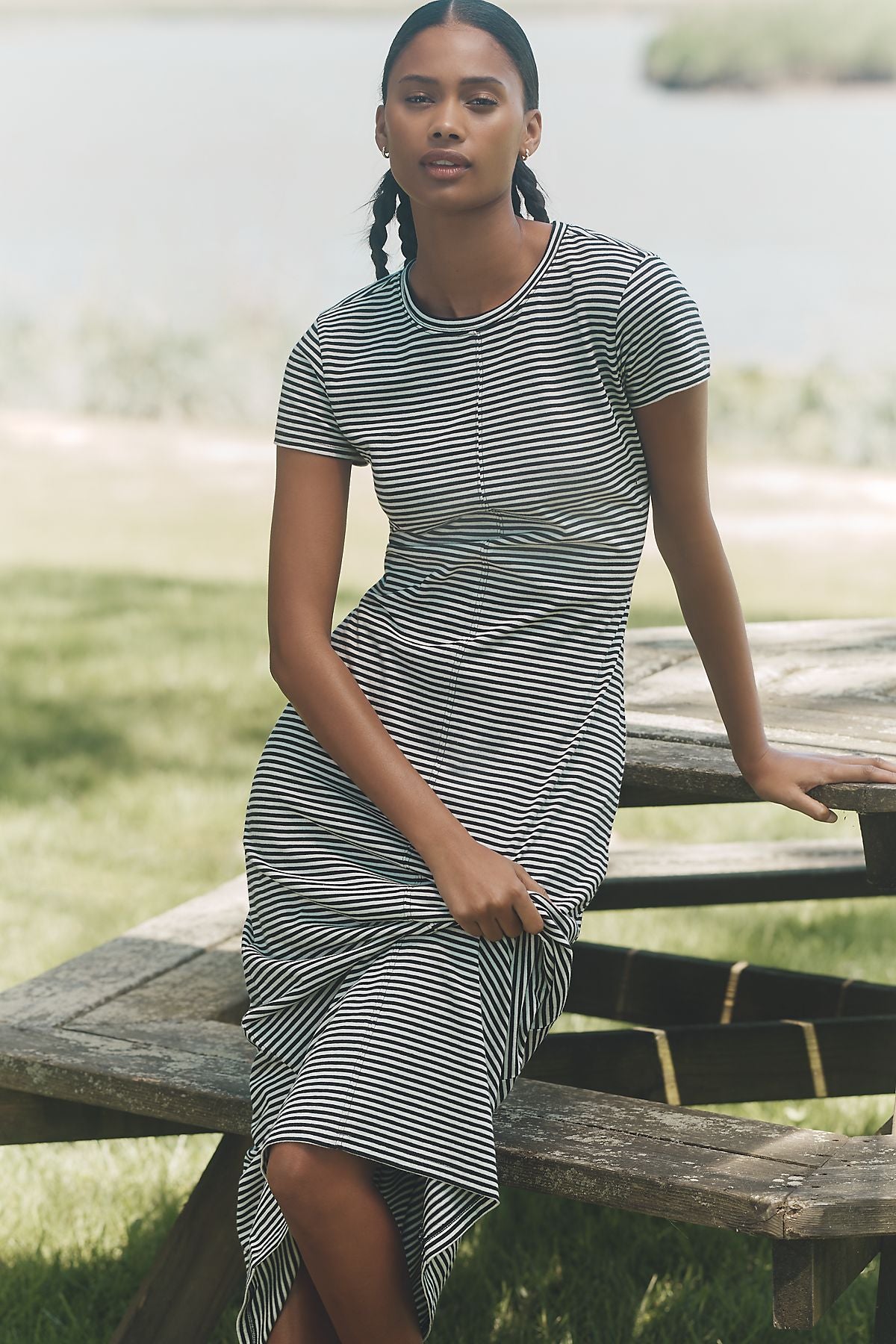 LSPACE Sloane Short-Sleeve T-Shirt Dress