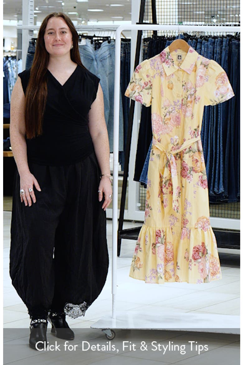 Floral Shirtdress
