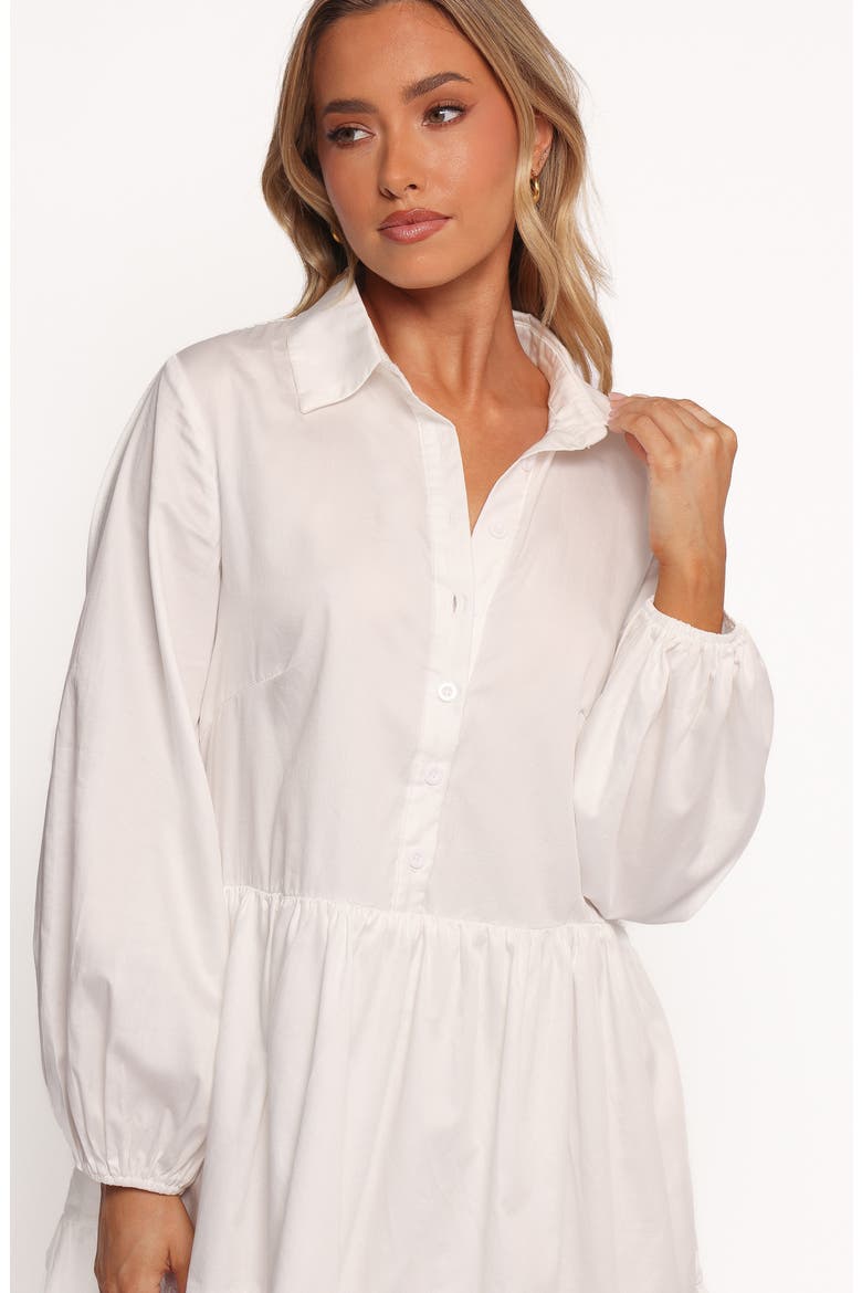 Carlotta Long Sleeve Mini Shirtdress
