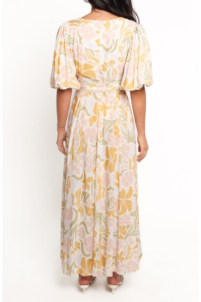 Reva Floral Print Maxi Dress