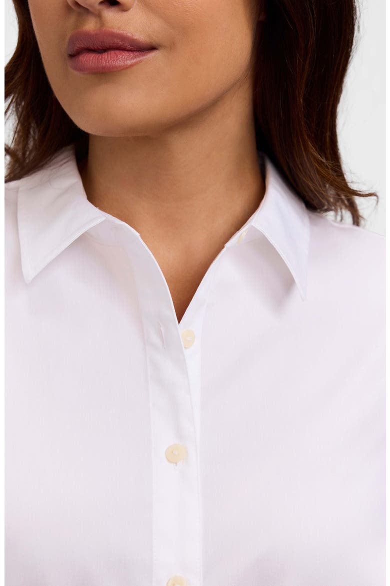 Esther Belted Stripe & Paisley Print Shirtdress