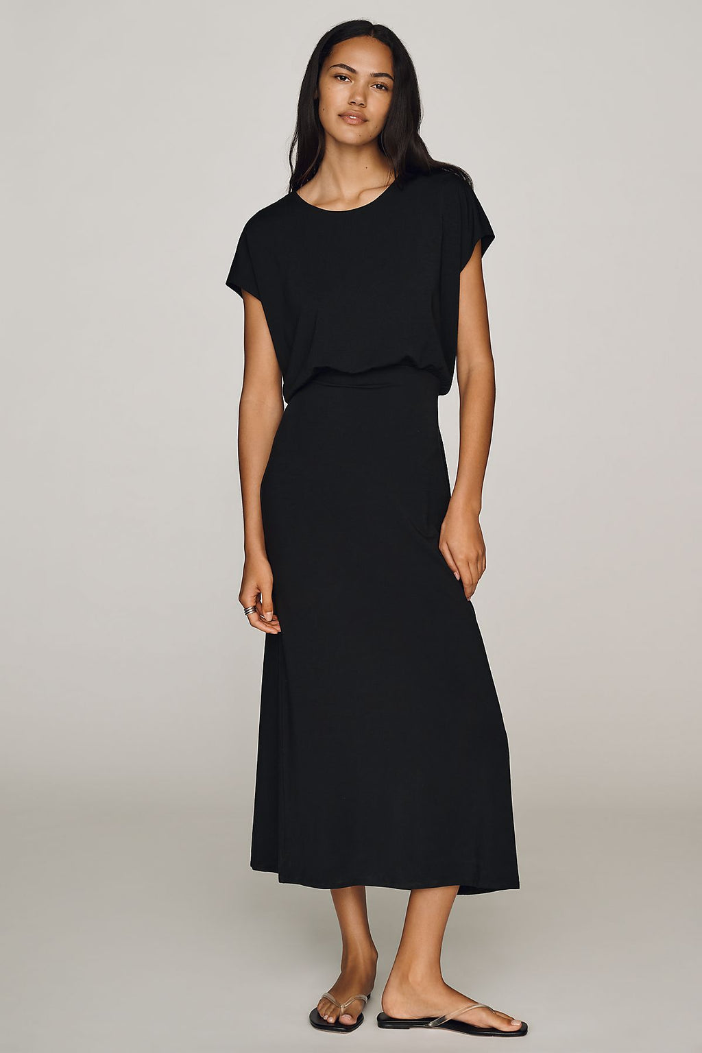 Z Supply Anika 100% Cotton Midi Dress