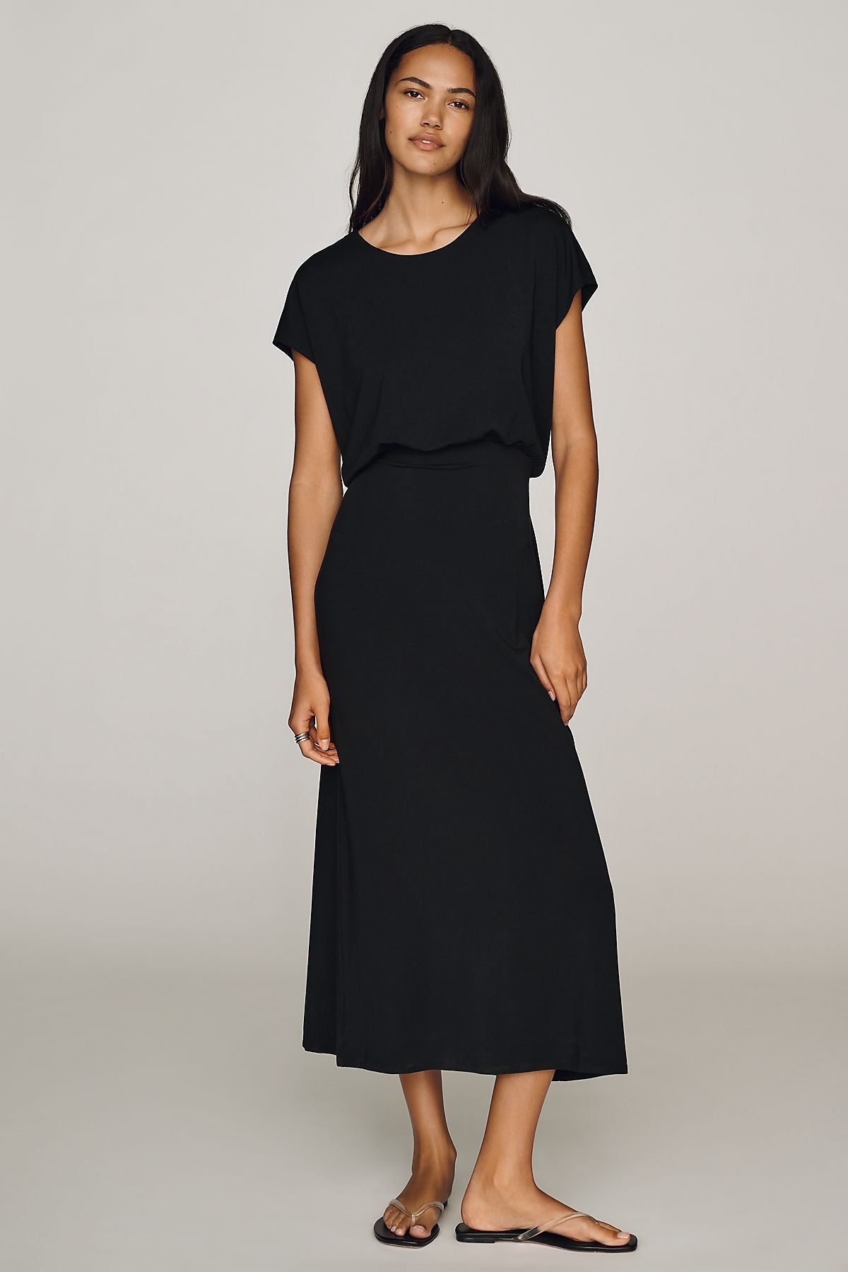 Z Supply Anika 100% Cotton Midi Dress