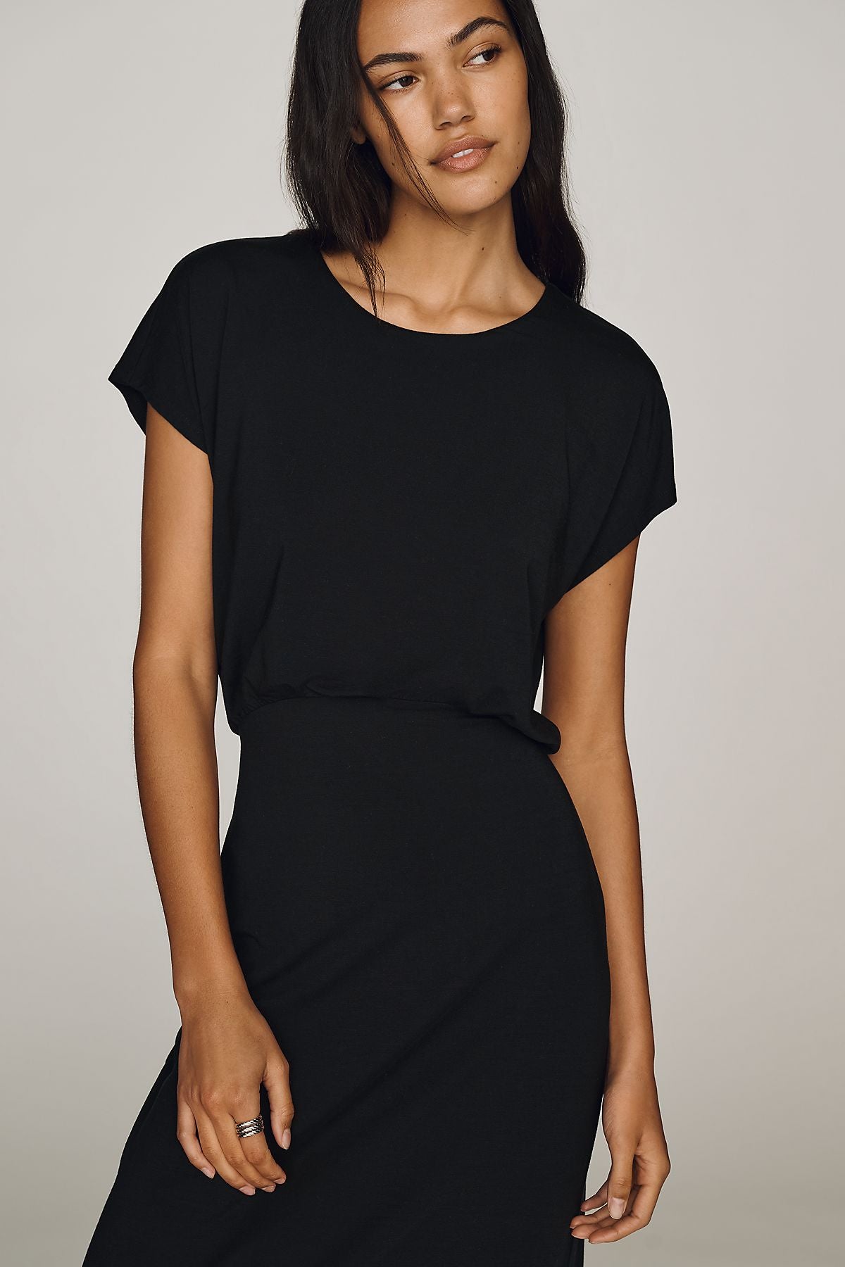 Z Supply Anika 100% Cotton Midi Dress