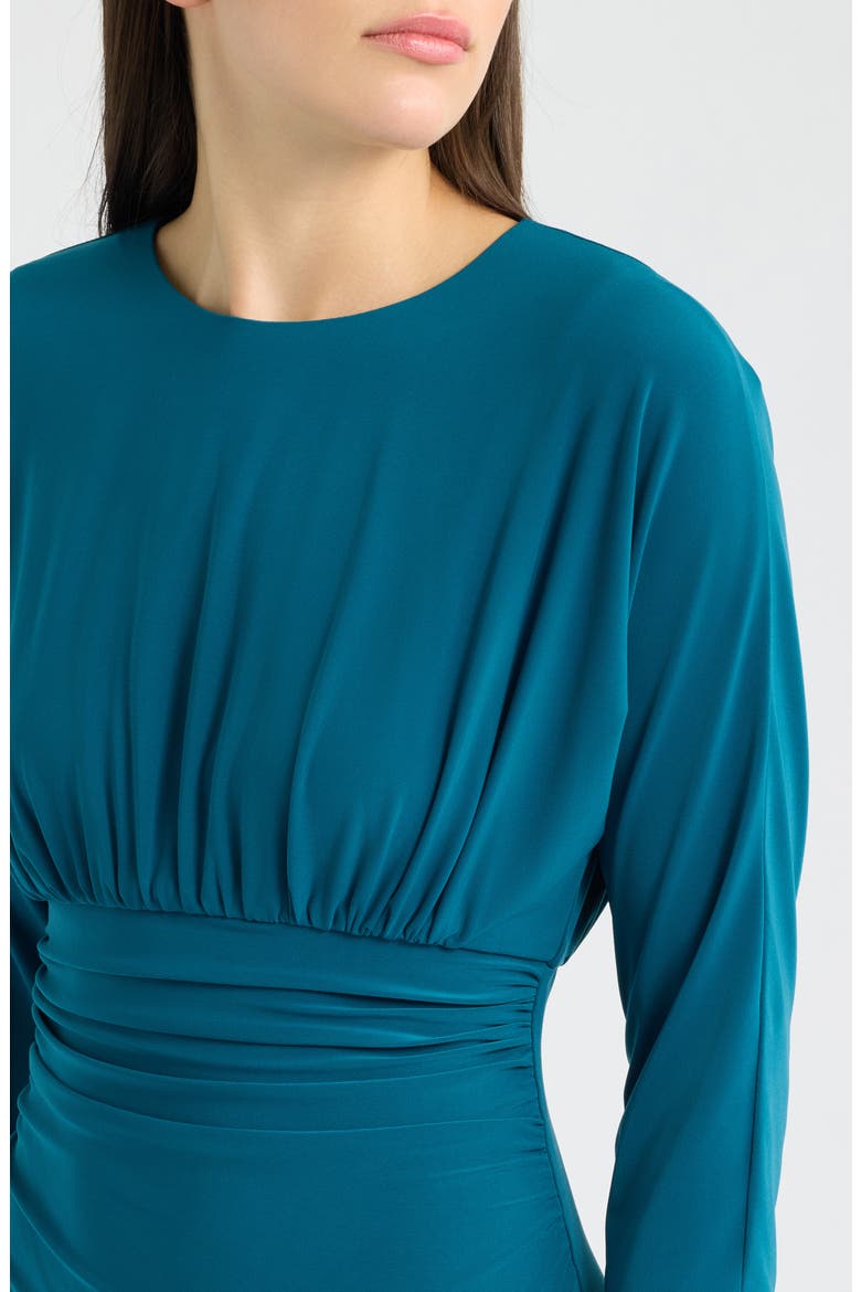 Ity Tucked Dolman Sleeve Dress