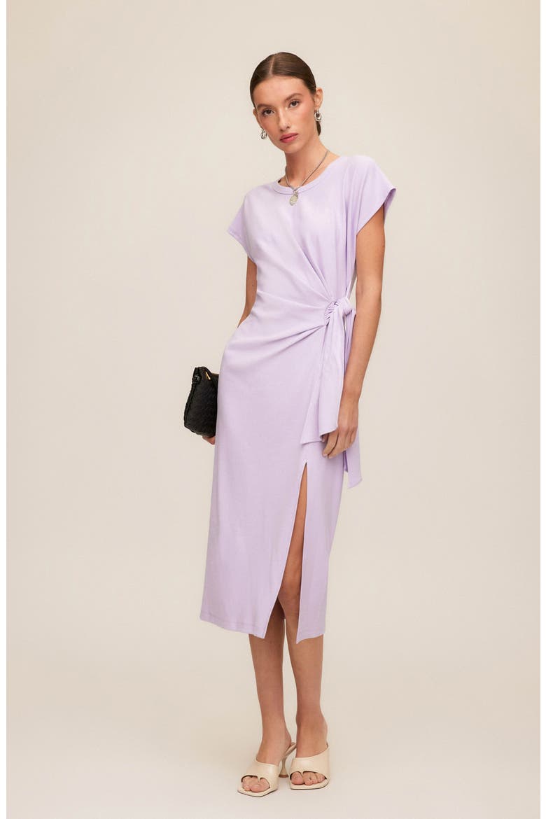 Marisa Side Knot Midi Dress