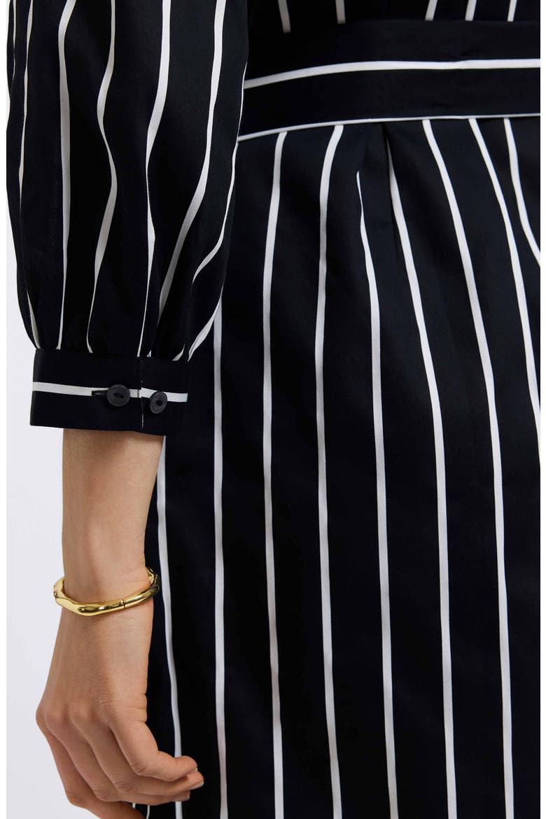 Esther Stripe Cotton Shirtdress