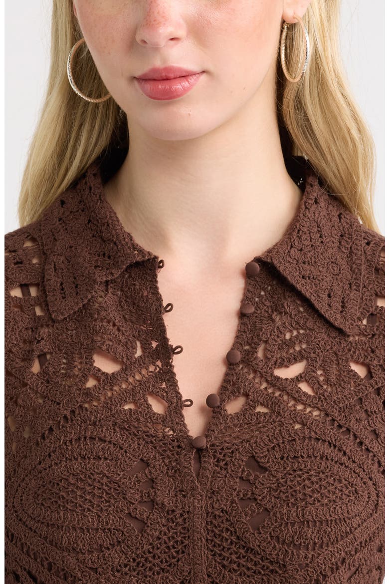 Crochet Minidress