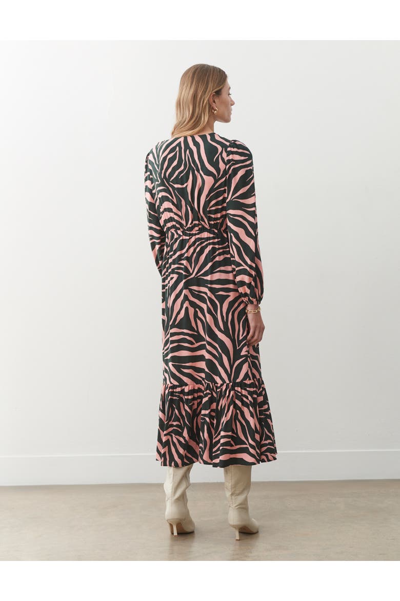 Suzie Animal Print Midi Dress