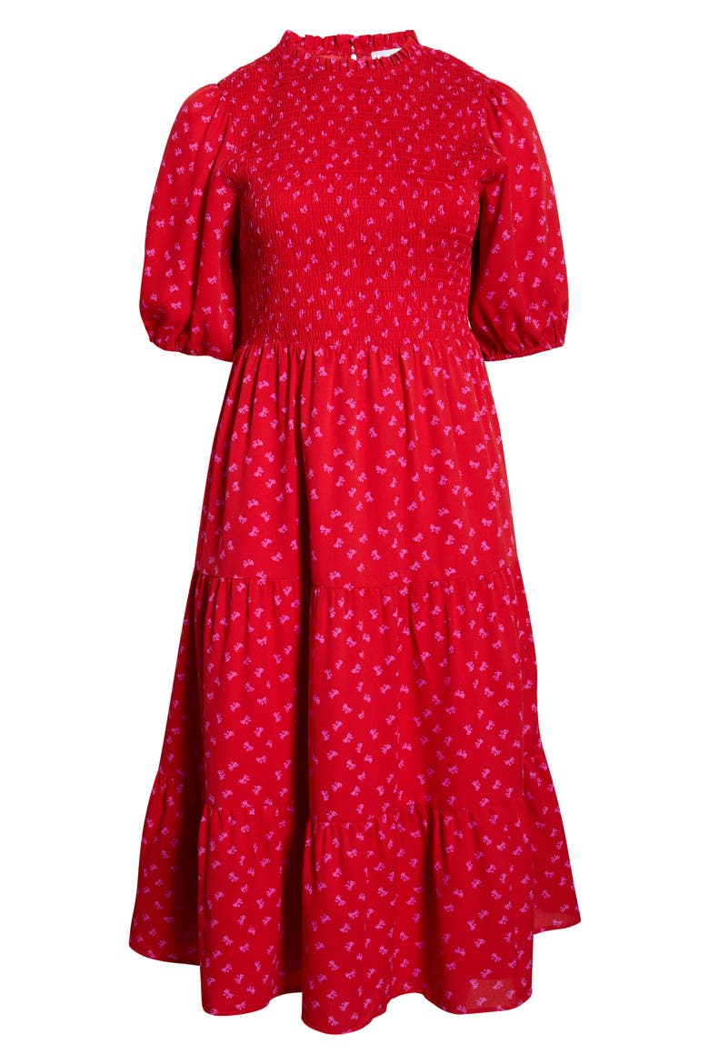 Tayla Bow Print Dress