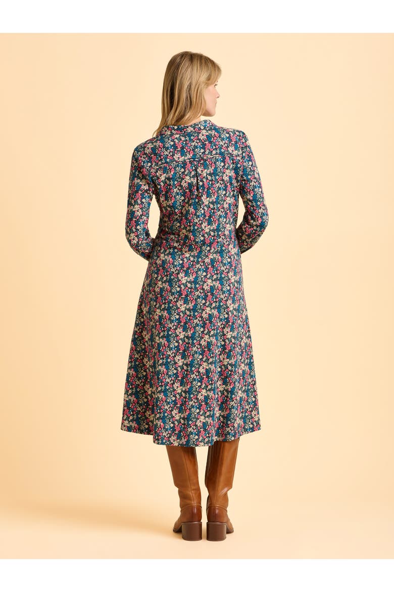 Charlotte Long Sleeve Shirt Midi Dress