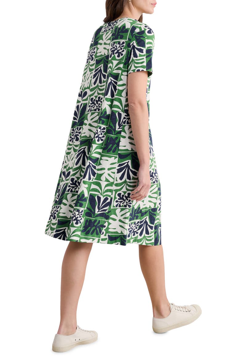 Pipers Short Sleeve Organic Cotton A-Line Dress