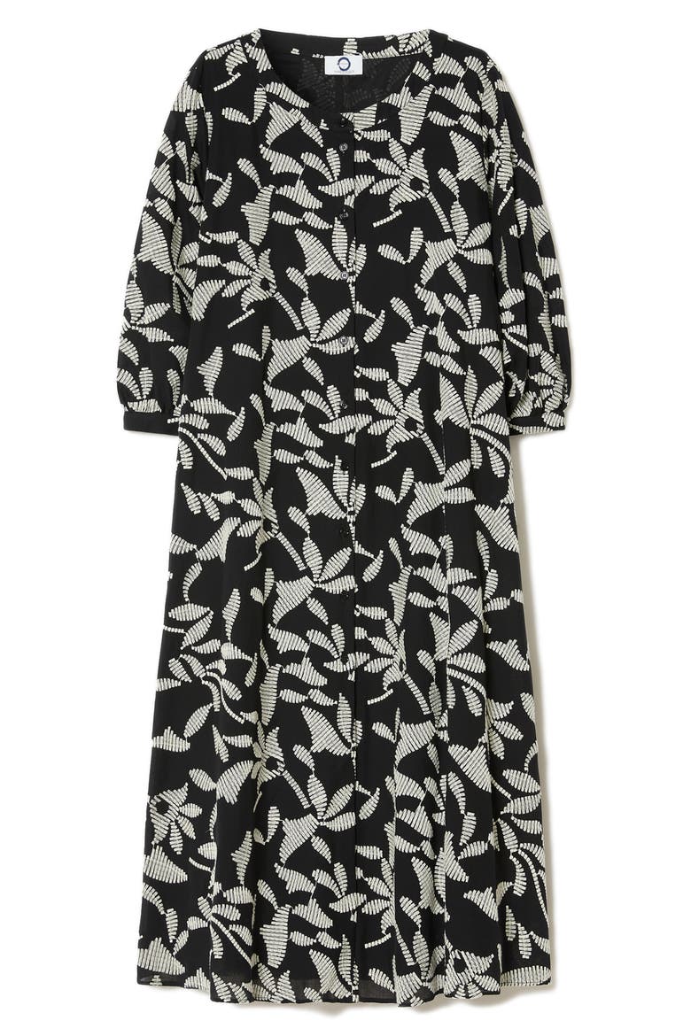 Tasca Floral Embroidery Maxi Dress