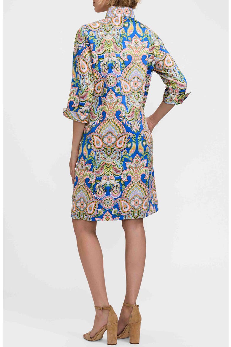 Tammy Three-Quarter Sleeve Cotton Dress