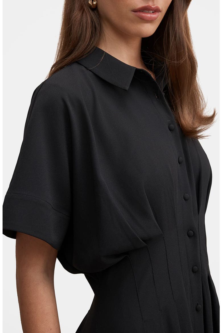 Luciana Darted Midi Shirtdress