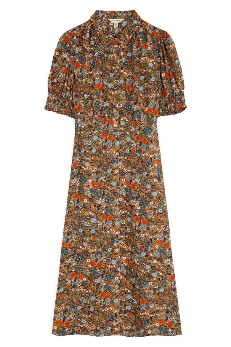 Bridget Print A-Line Shirtdress