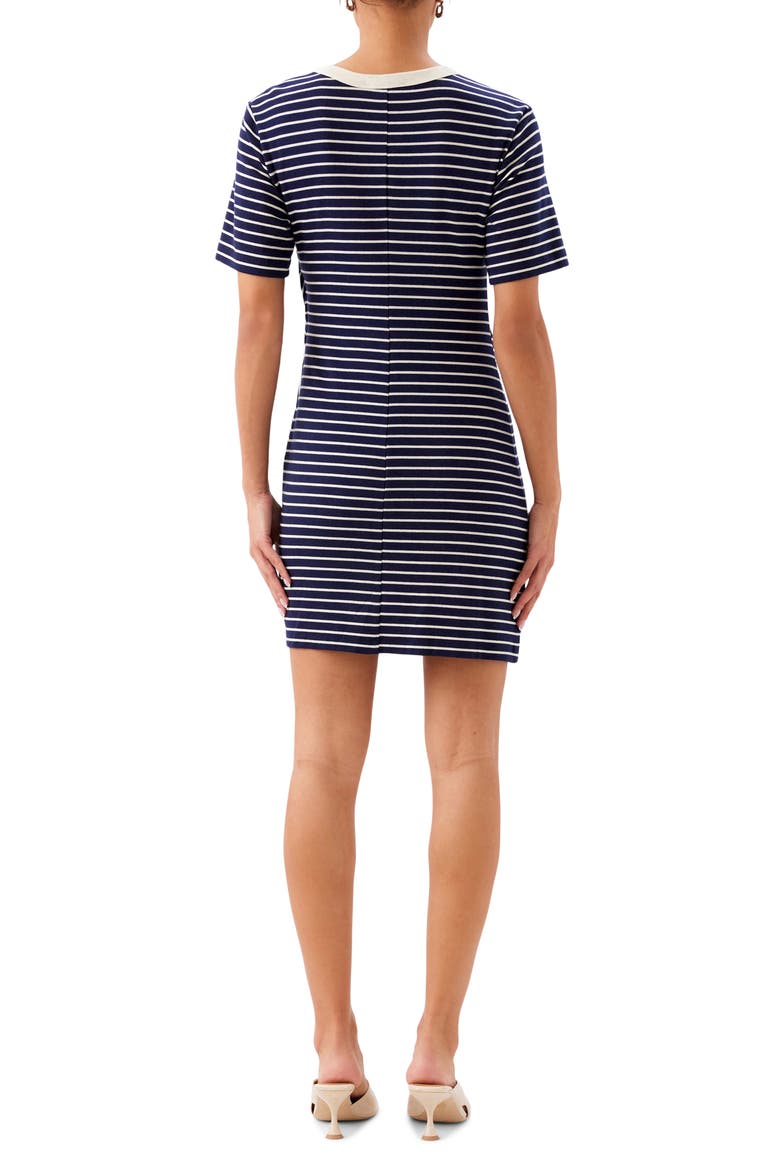 Darla Side Knot T-Shirt Dress
