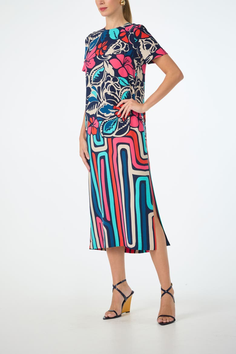 Martay Printed Midi Dress