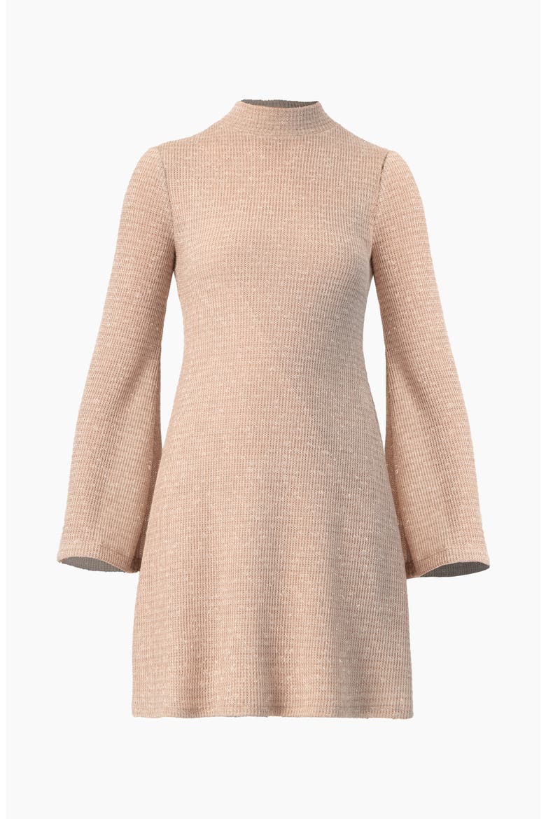 Short Knitted Long Sleeve Dress