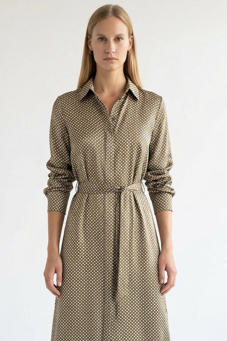 Clio Midi Shirt Dress