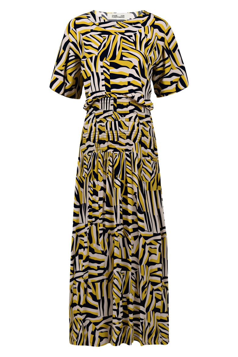 Lola Geo Print Maxi Dress