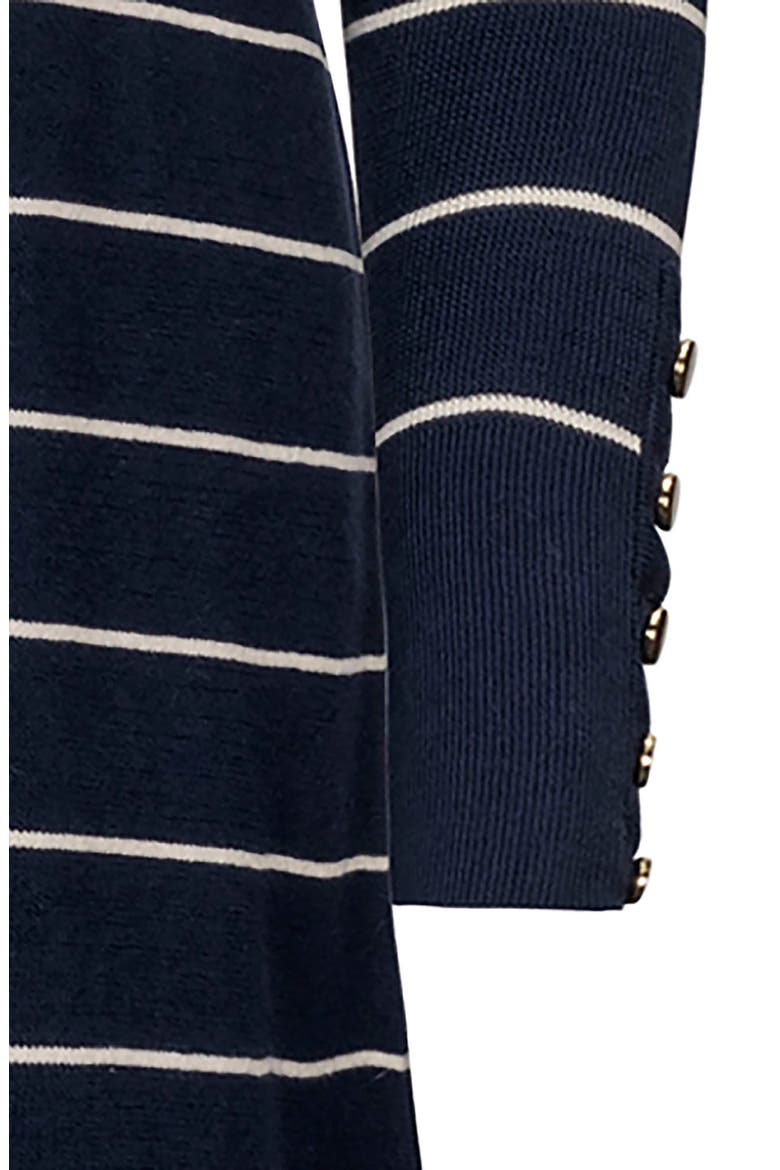 Organic Long Sleeve Collared Sweater Dress