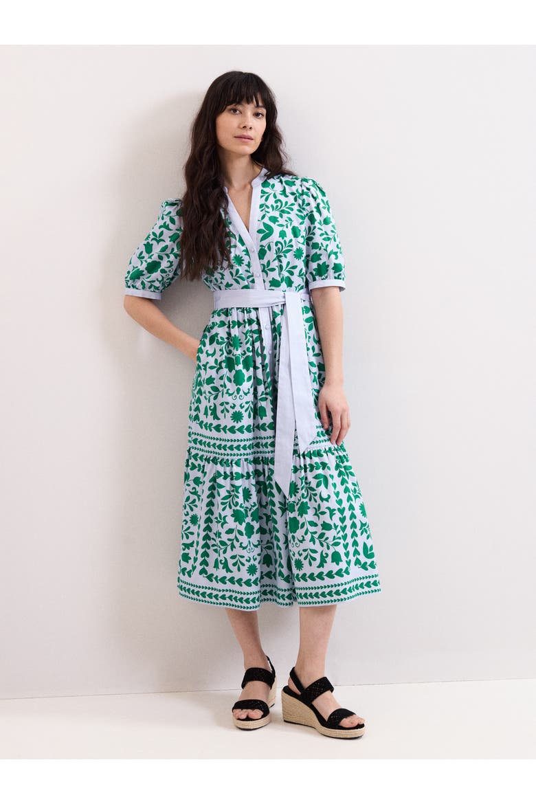 Trinity Printed Midi Dress