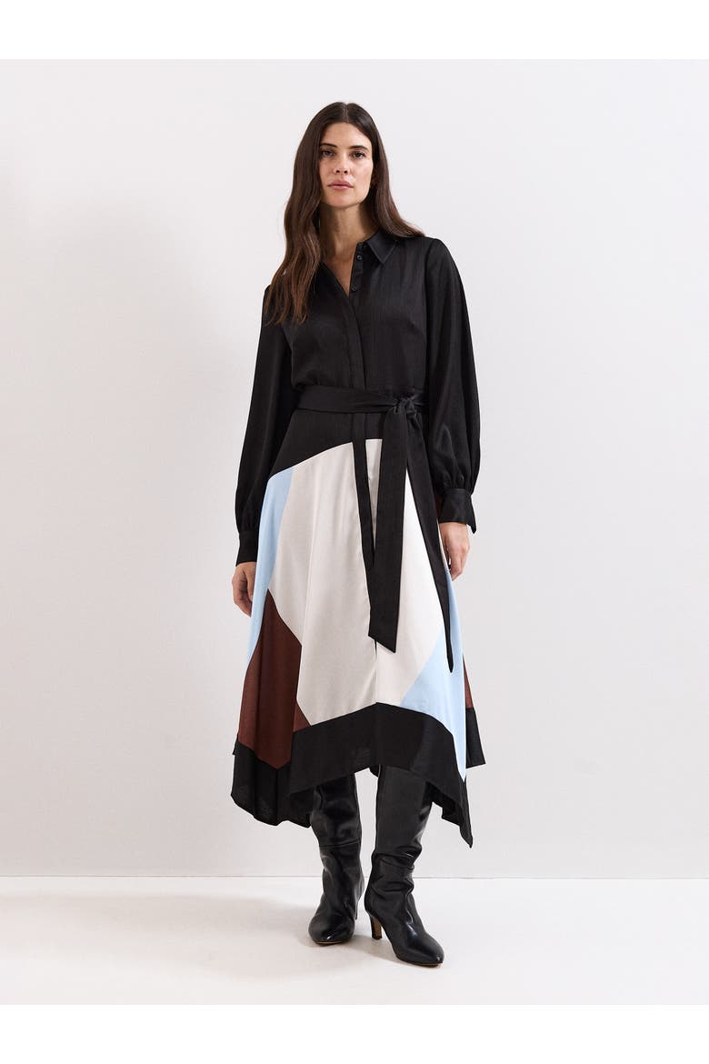 Samalie Satin Hanky Dress