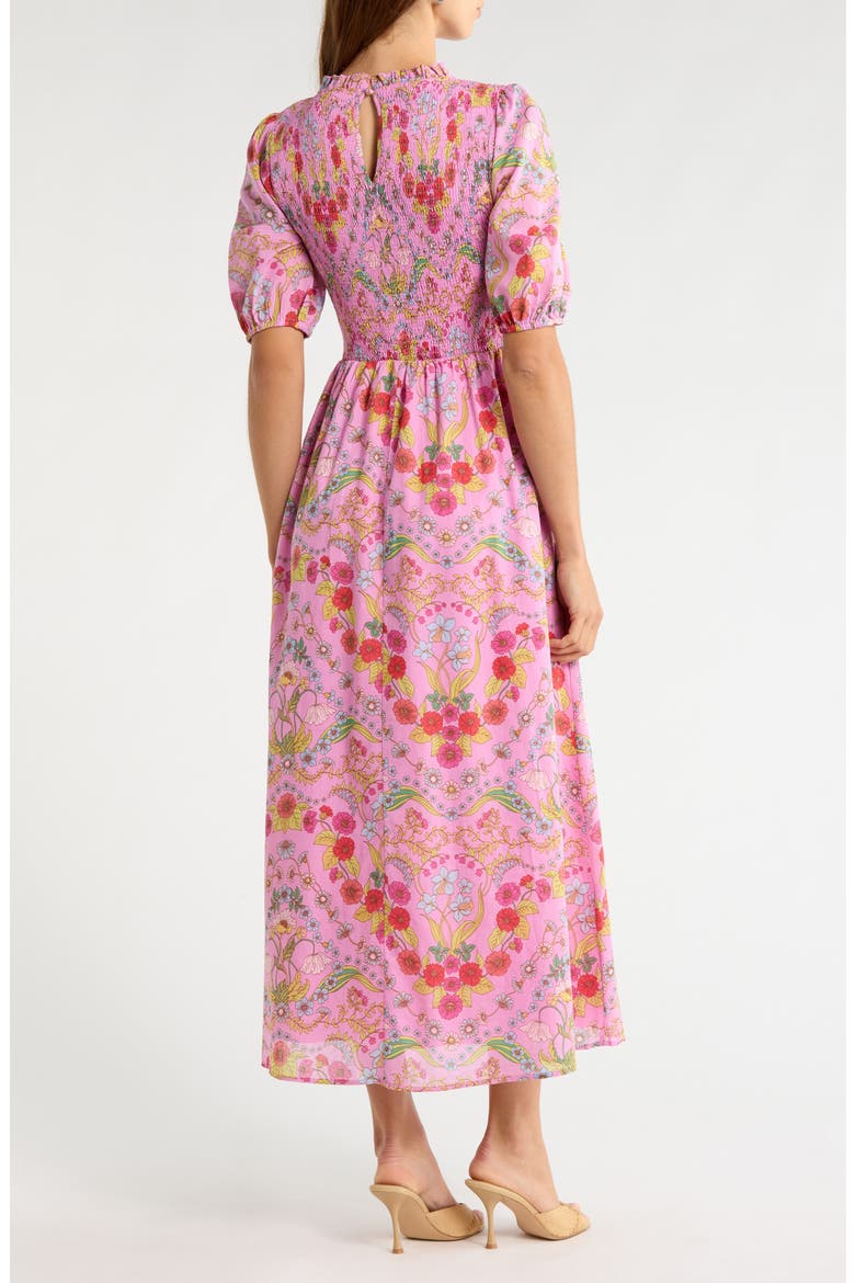 Ramsie Floral Smocked Maxi Dress