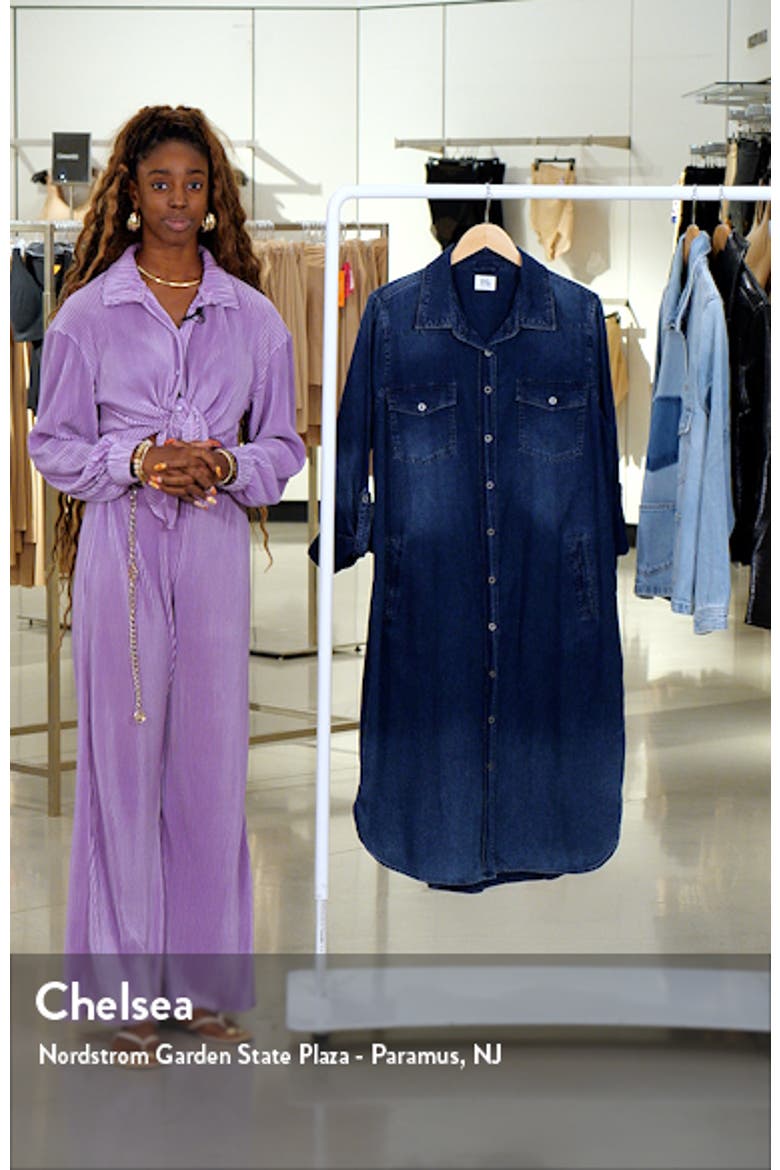 Denim Midi Shirtdress