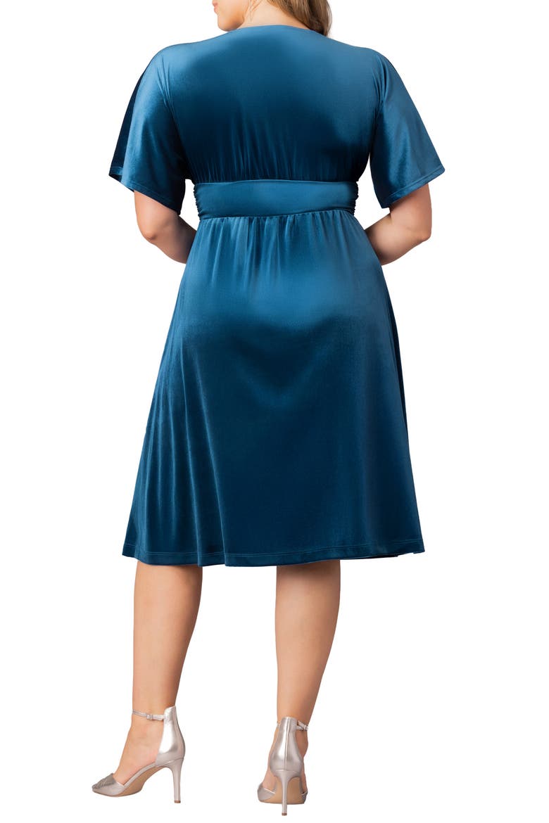 Angelic Velvet Cocktail Dress