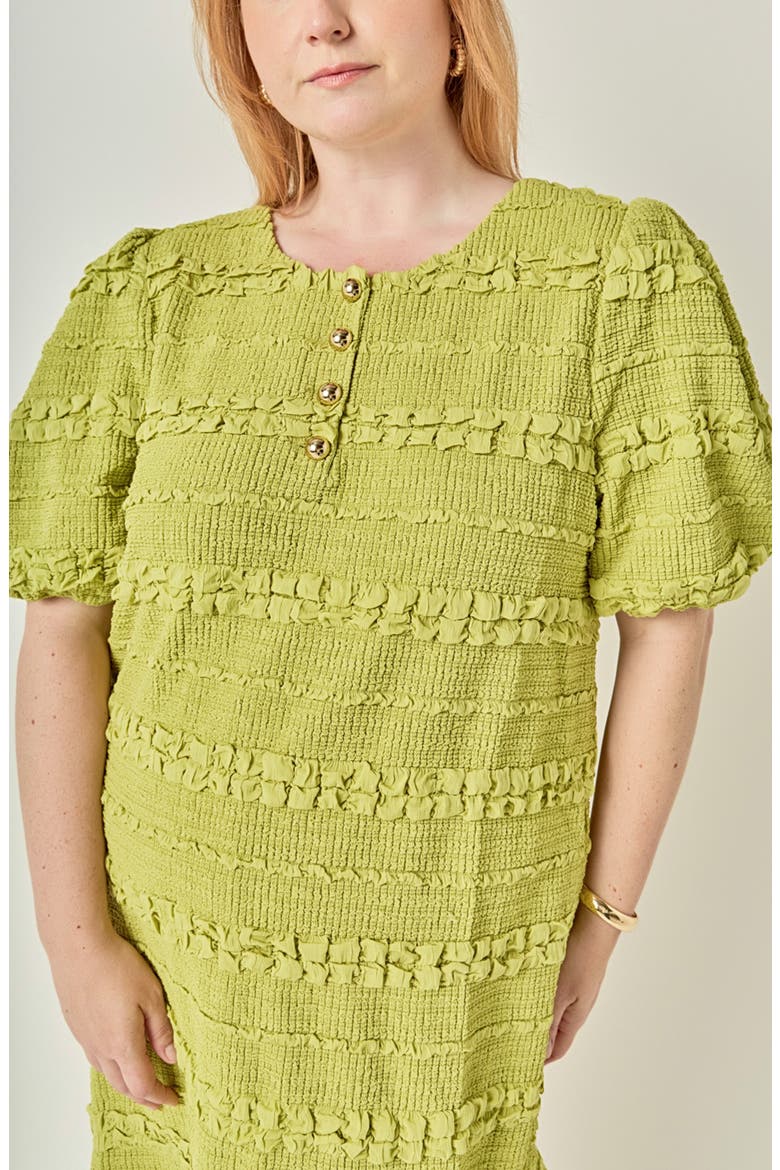 Smocked Minidress
