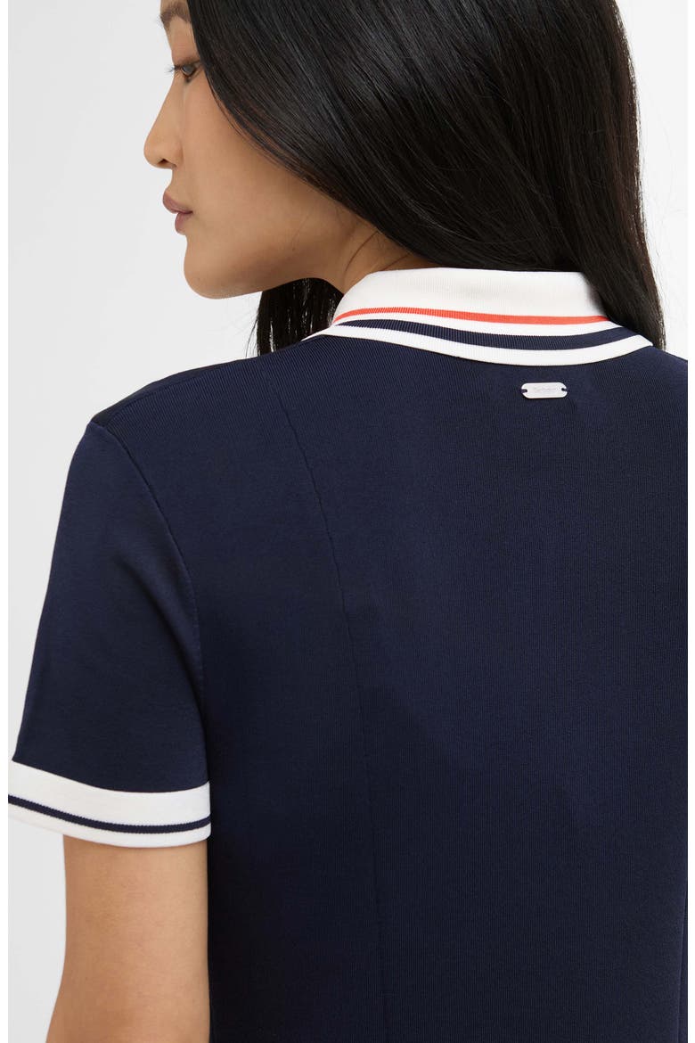 Hollington Knit Polo Minidress
