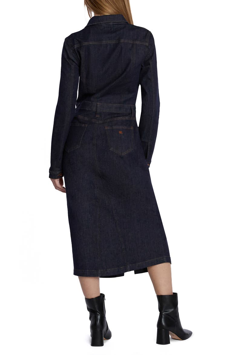 Piece Dyed Denim Dress