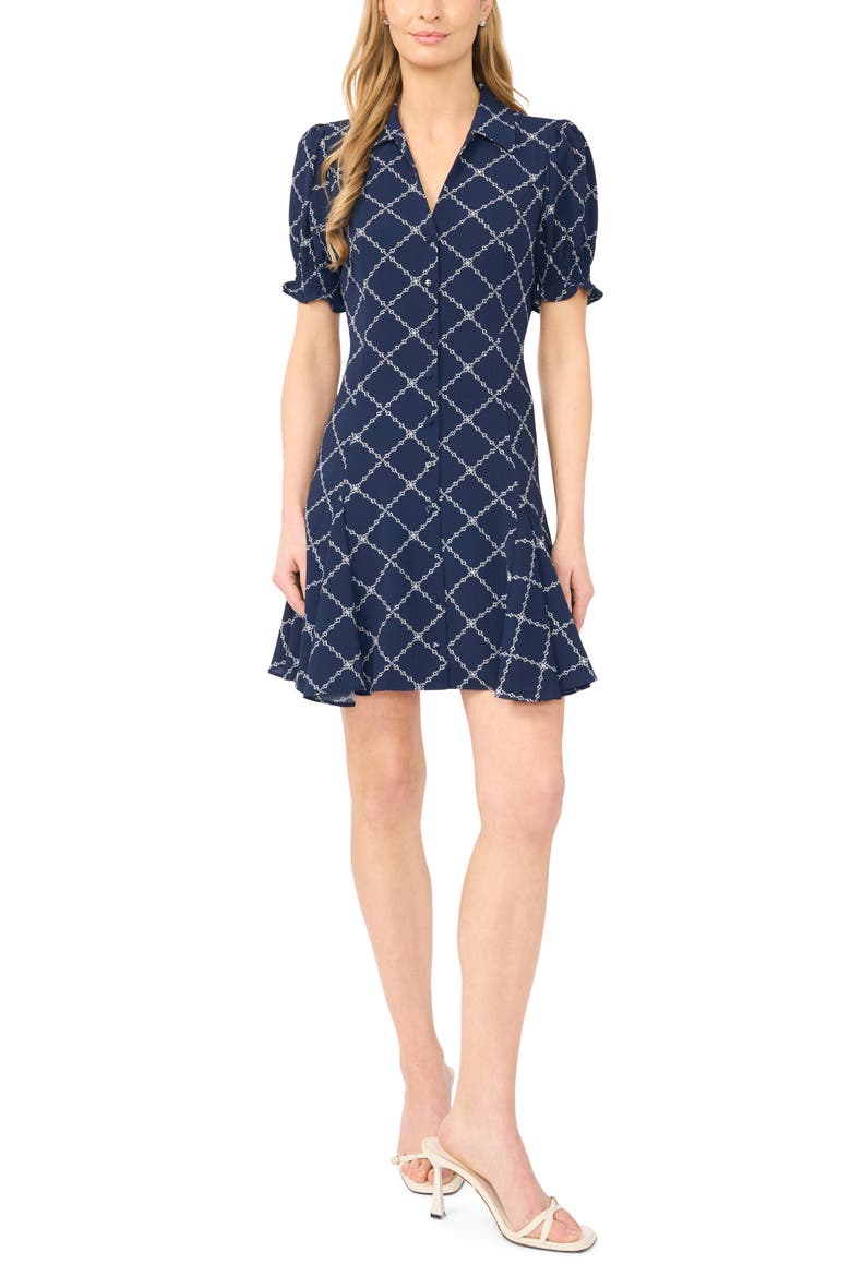 Puff Sleeve Minidress