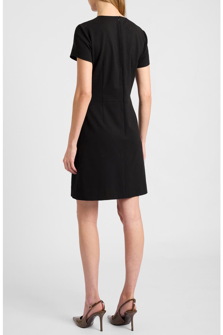 Loni Short Sleeve A-Line Dress