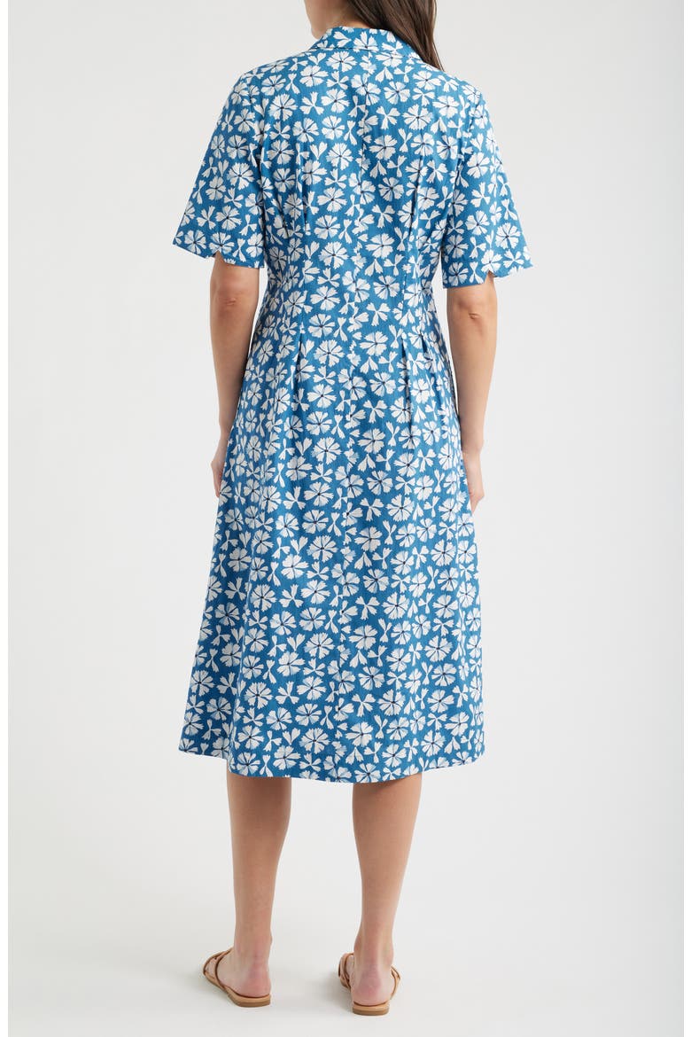 Organic Cotton Midi Shirtdress
