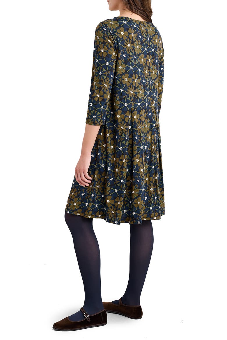 Witch Hazel Floral Jersey Dress