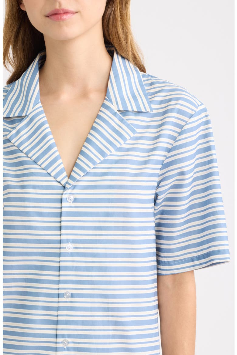 Fraser Stripe Drop Waist Minidress