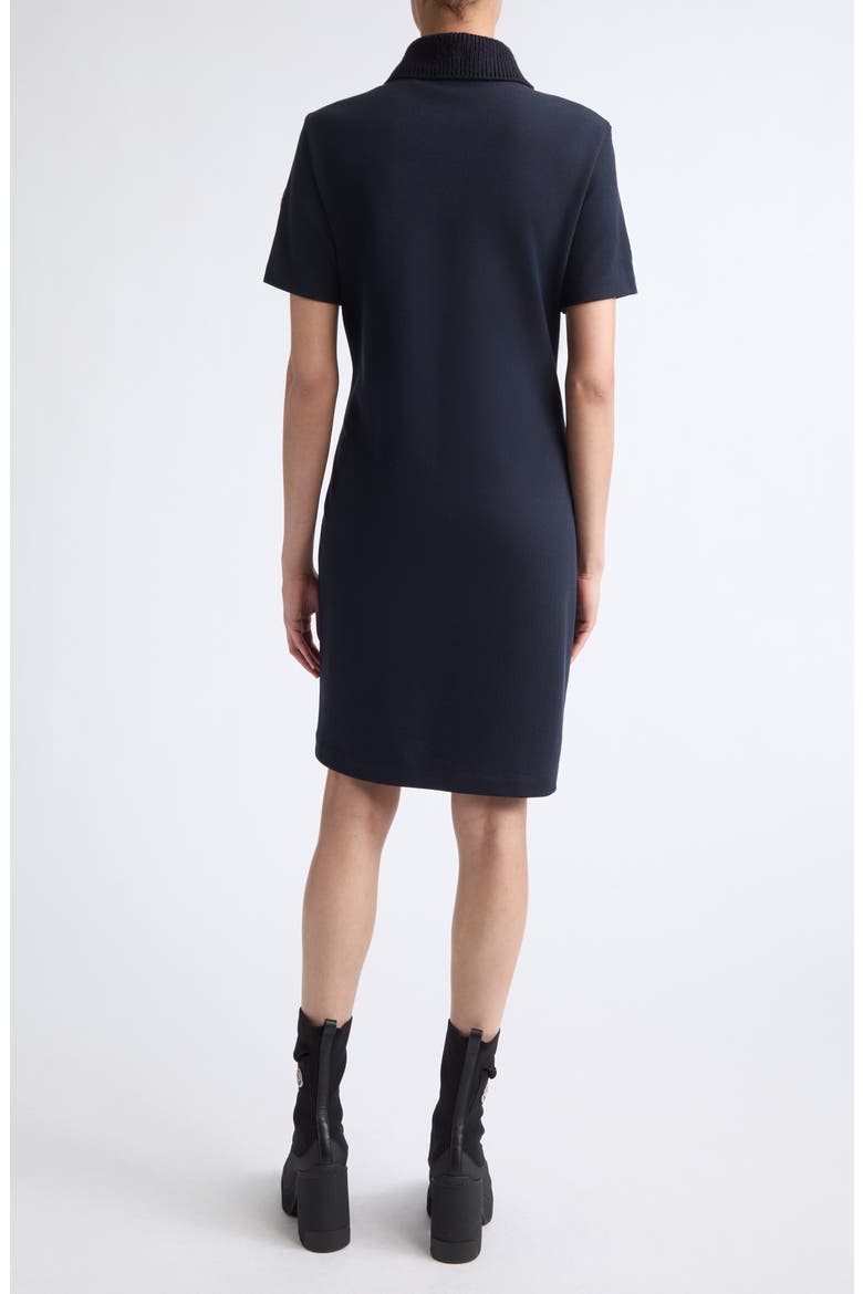 Cotton Piqué Polo Minidress