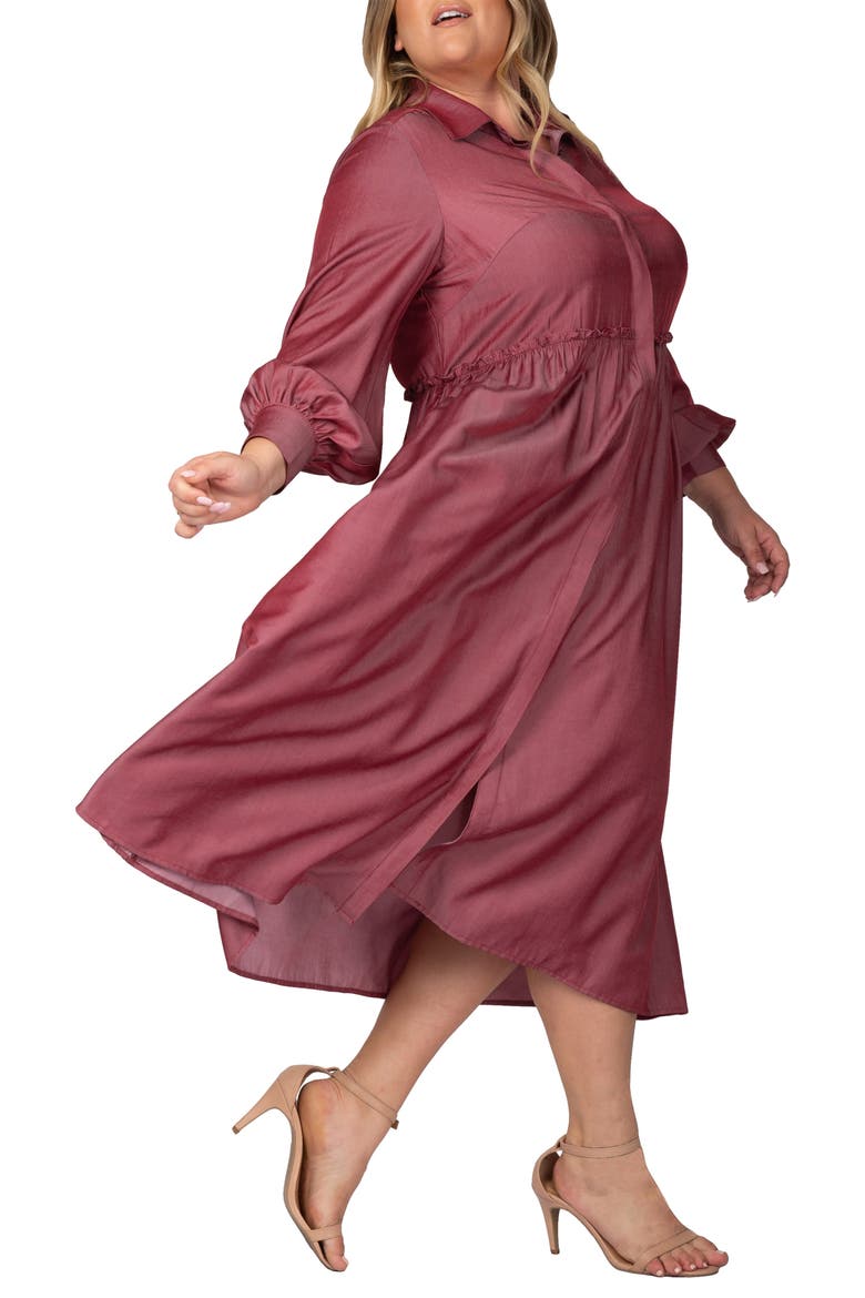 Button Front Shirtdress