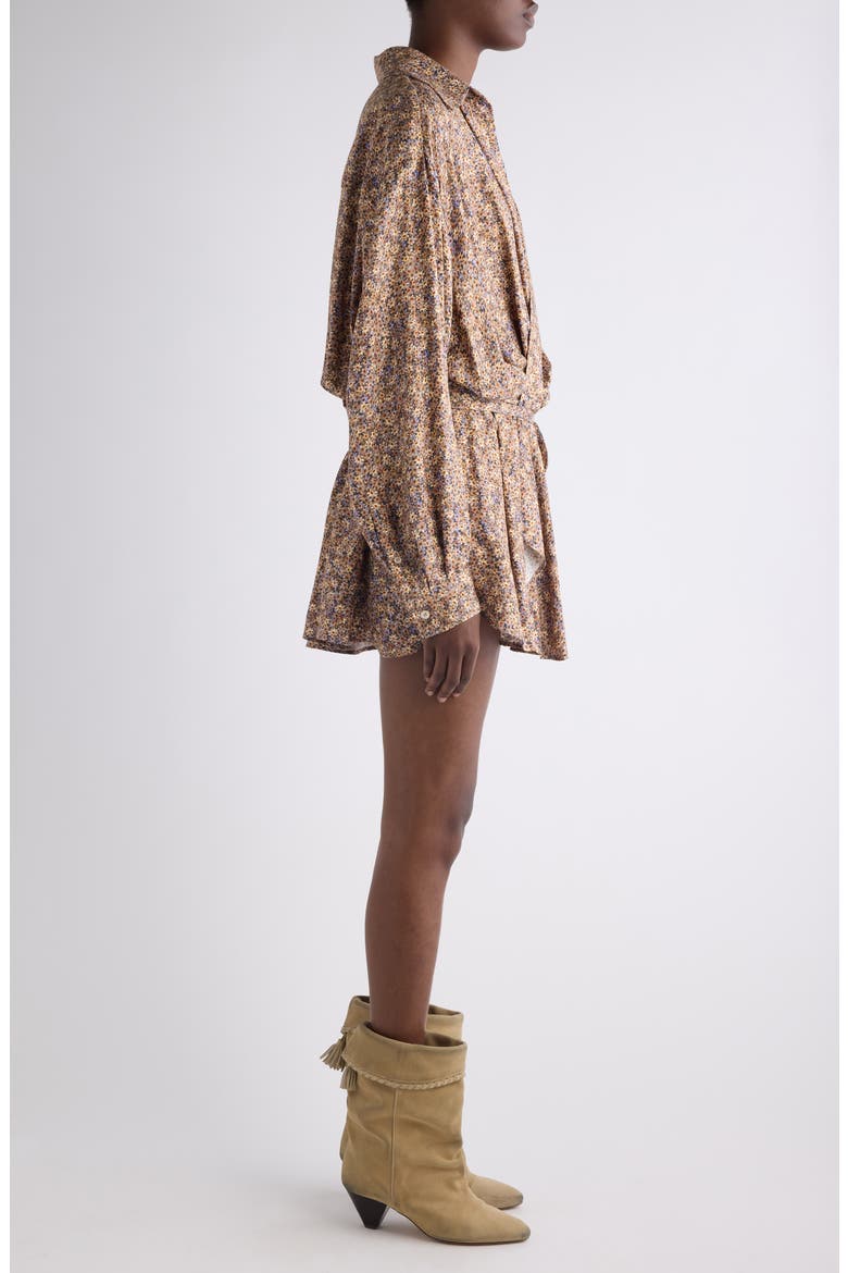 Harmony Floral Long Sleeve Minidress
