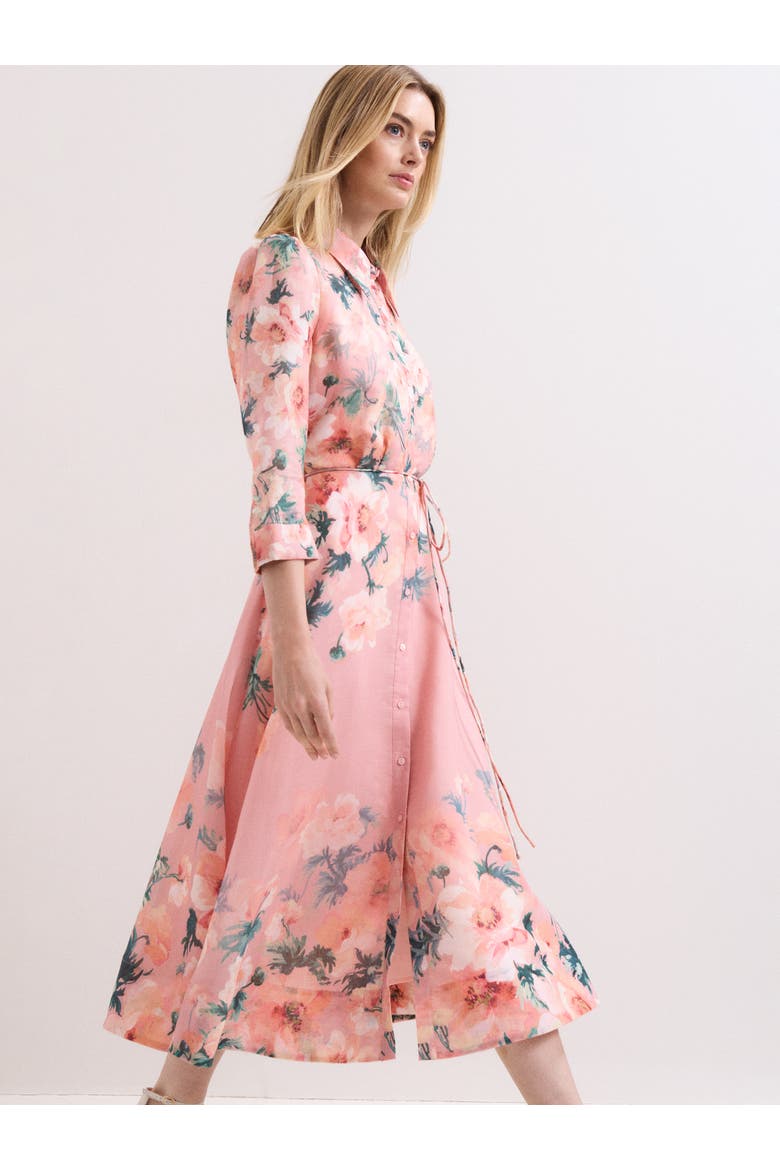 Anabella 3/4 Sleeve Midi Dress