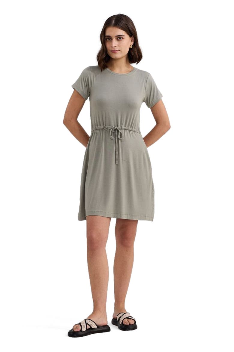 Comfortable Drawstring Short Dress
