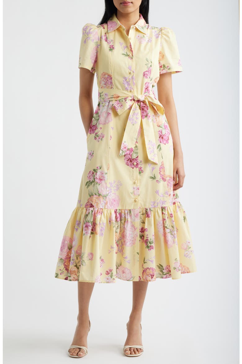 Floral Shirtdress
