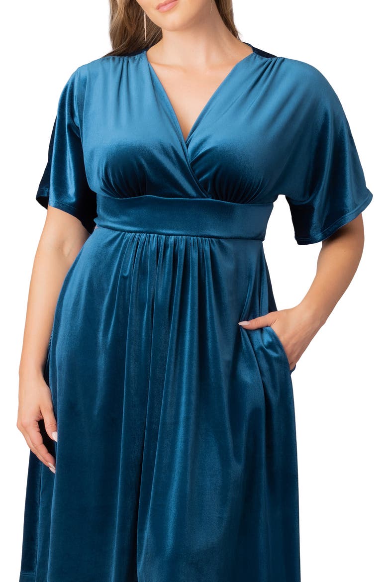 Angelic Velvet Cocktail Dress